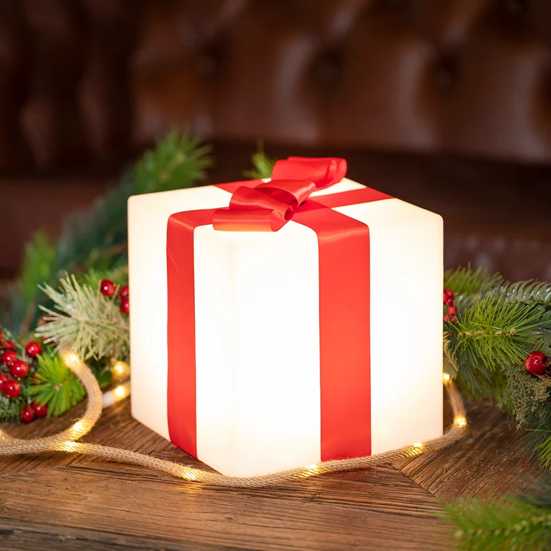 CUBO DI NATALE LUMINOSO GIFTY 20