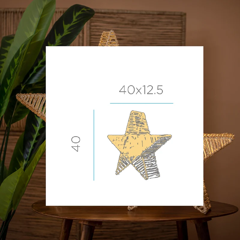Lampada decorativa senza fili SISINE STAR 40