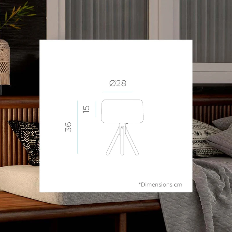 LAMPADE DA TAVOLO CHLOE 35 | INTERNI
