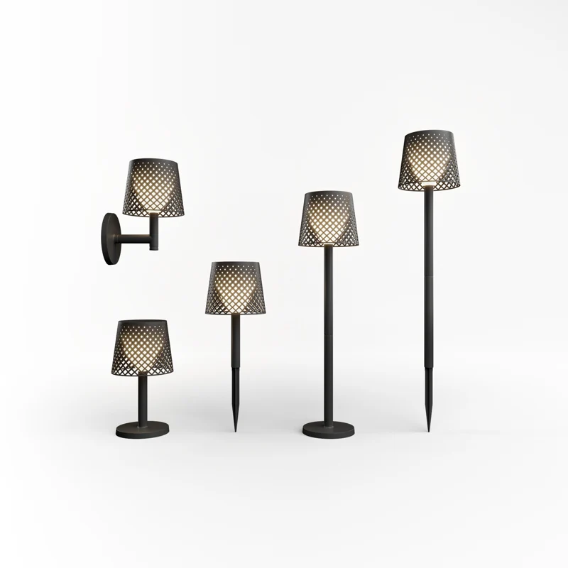 Lampada solare GRETA (5 Lampades in 1) - Colore Nero