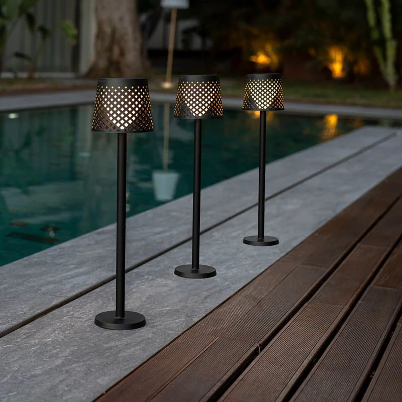 Lampada solare GRETA (5 Lampades in 1) - Colore Nero