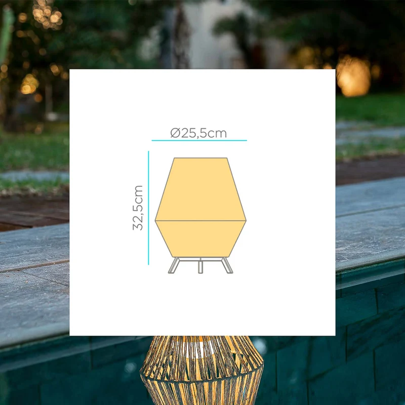 Lampada decorativa senza fili SISINE 30