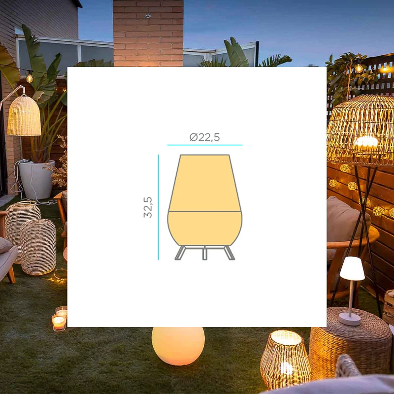 Lampada decorativa senza fili SAONA 30
