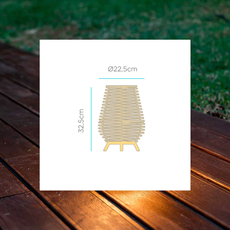 Lampada decorativa senza filo BOSSA 30