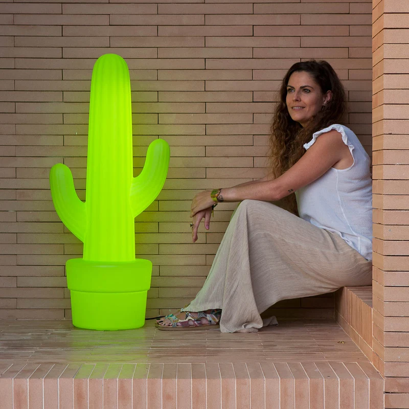 Lampada da terra Kaktus Verde Lime