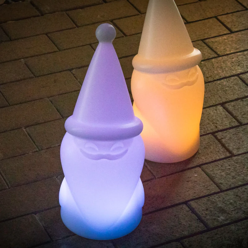 Gnomo da giardino illuminato Amelio Solar