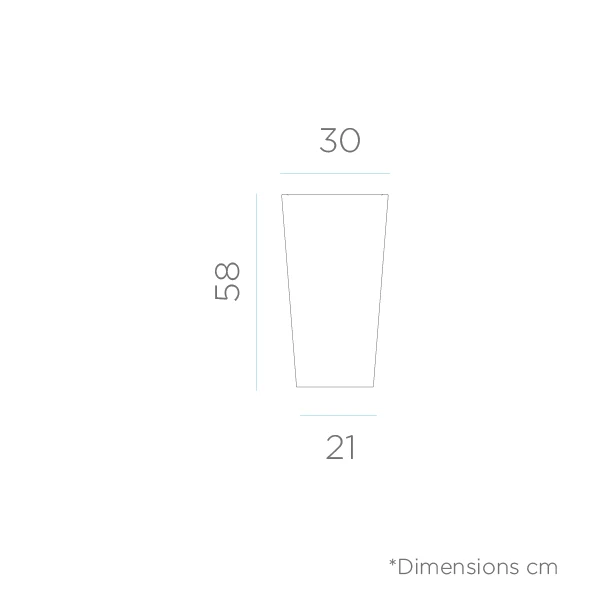 Vaso colore MELISA 30