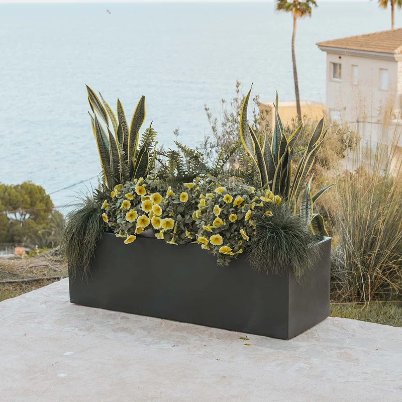 Vaso rettangolare JARA 100 x 35