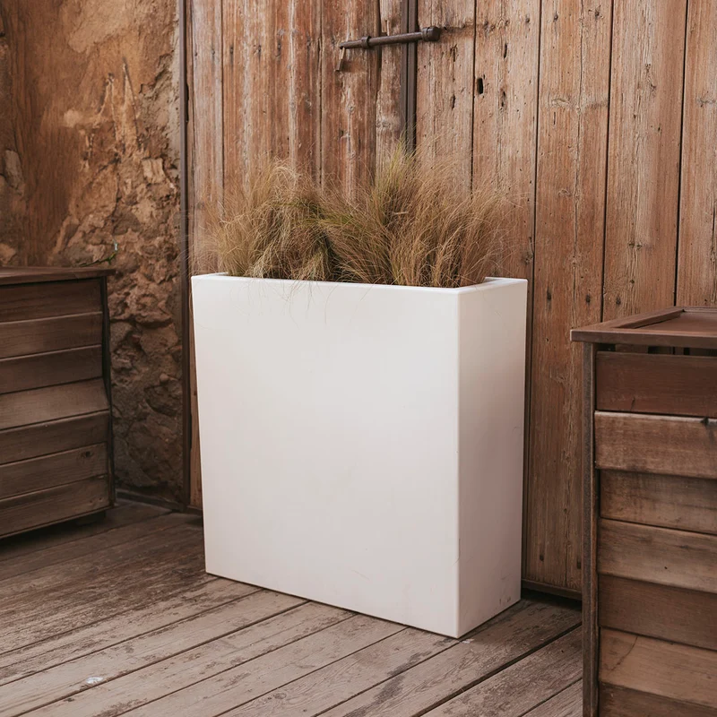 Vaso rettangolare JUNCO 80