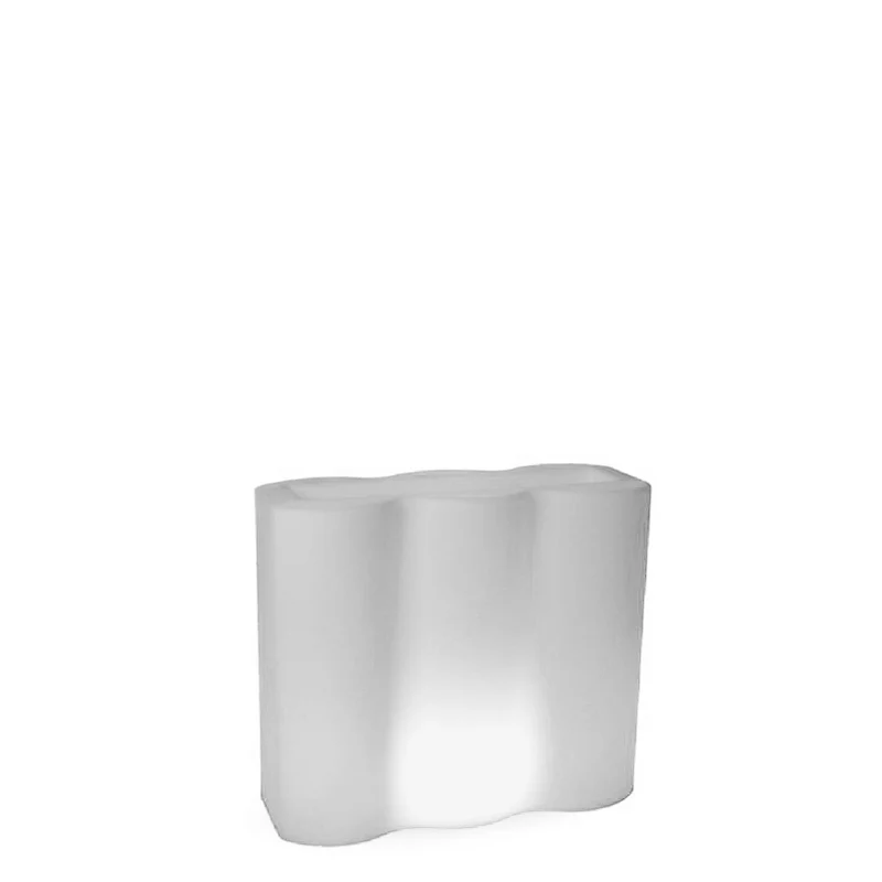 Vaso rettangolare con luce PALMERA