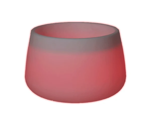 Vaso cilindrico con luce CAMELIA 80