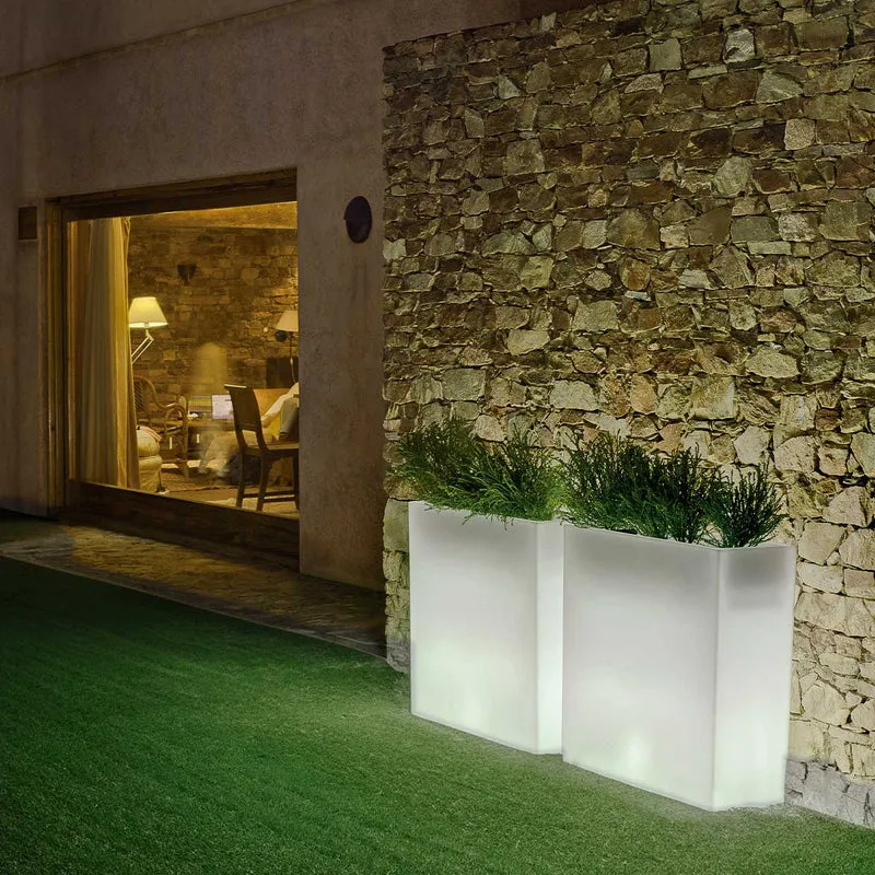 Vaso illuminato JUNCO 80 LUCE