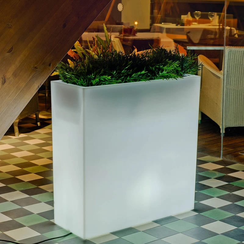 Vaso illuminato JUNCO 80 LUCE