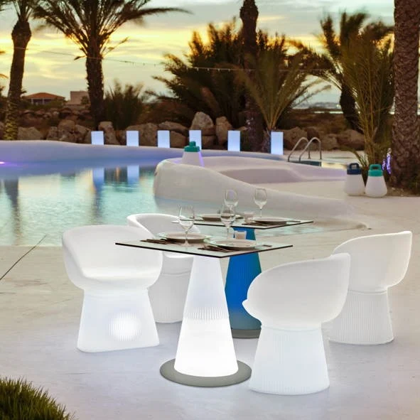 TAVOLO ITACA CON LUCE