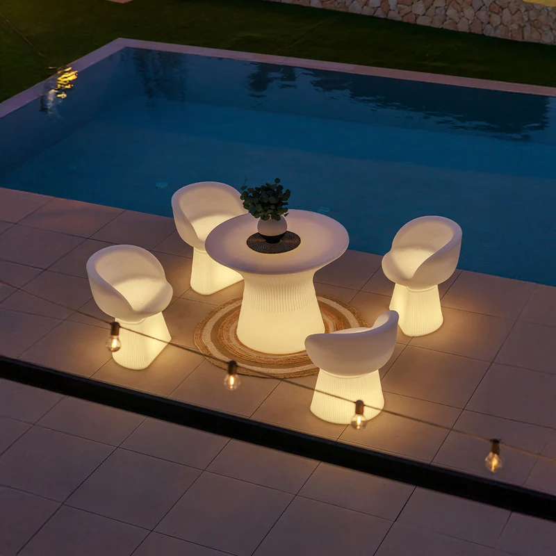 TAVOLINO CAPRI 75 CON LUCE / SENZA LUCE