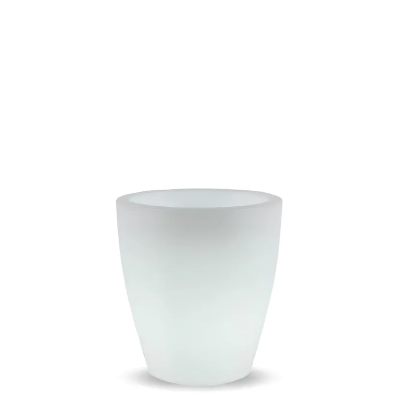 Vaso tondo con luce VIOLETA 55