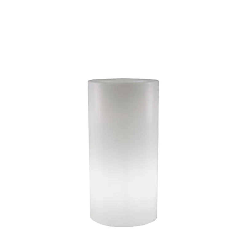 Vaso tondo con luce PALMA 70