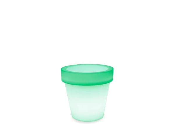 Vaso tondo con luce MAGNOLIA 30