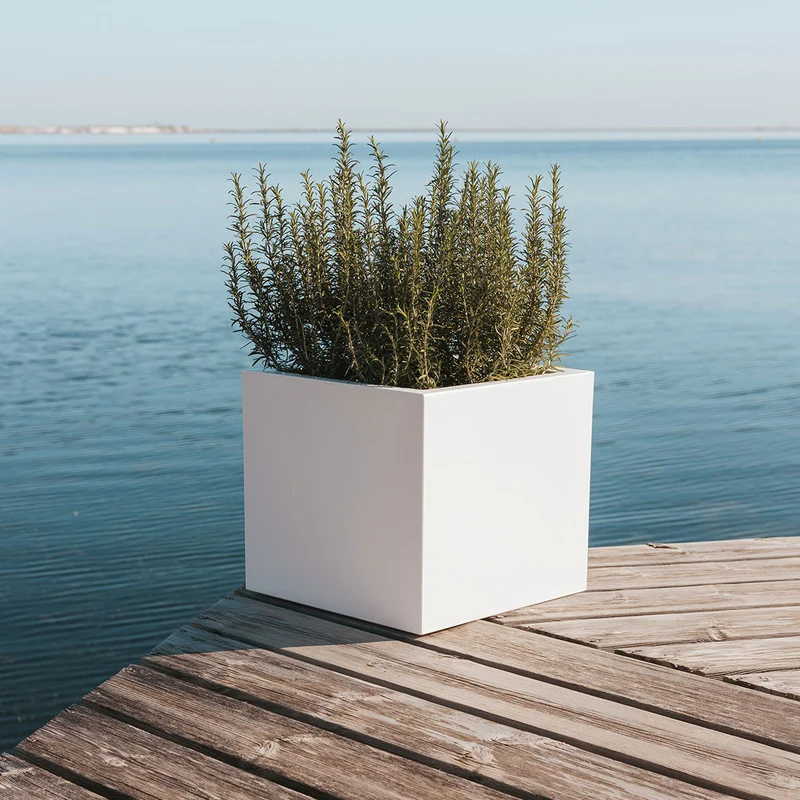 Vaso quadrato NARCISO 35
