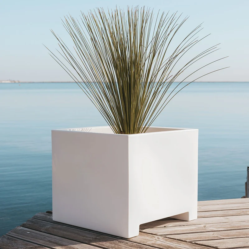Vaso quadrato NARCISO 60