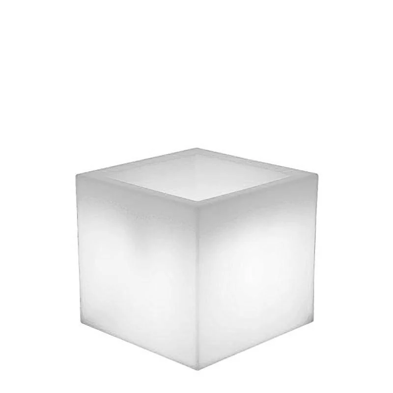 Vaso quadrato con luce NARCISO 40