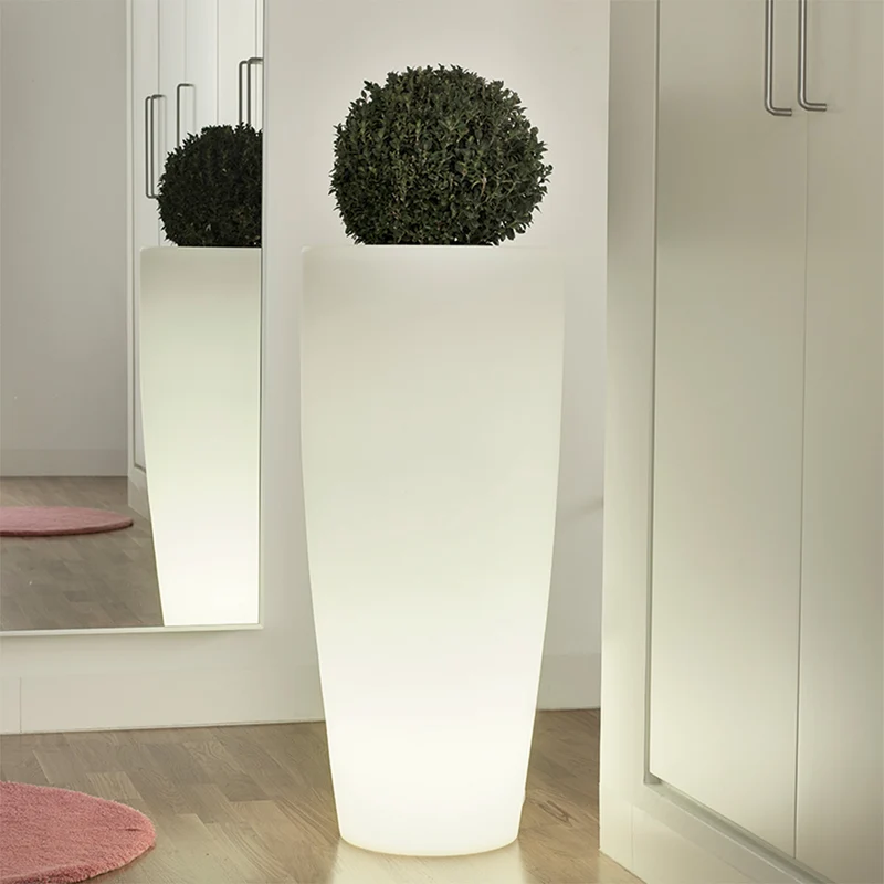 Vaso con luce BAMBÚ 90