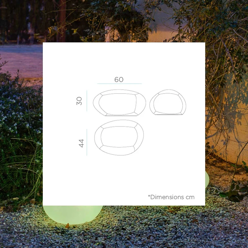 Lampada Decorativo Petra 60