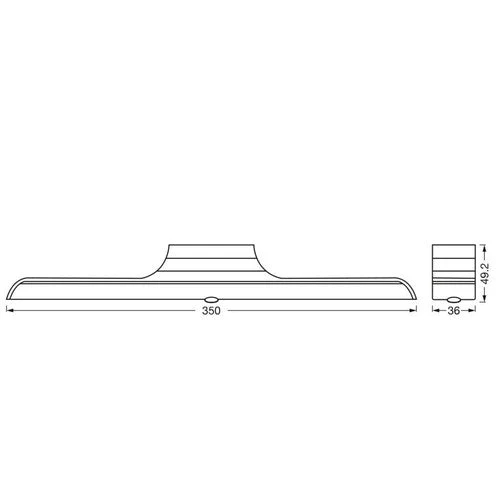 LEDVANCE LINEAR LED SWIVEL Lampada sottopensile, 4W, 325lm