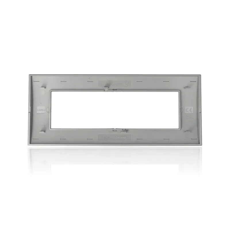 BTICINO LNA4807TE - placca quadra 7 moduli - tech