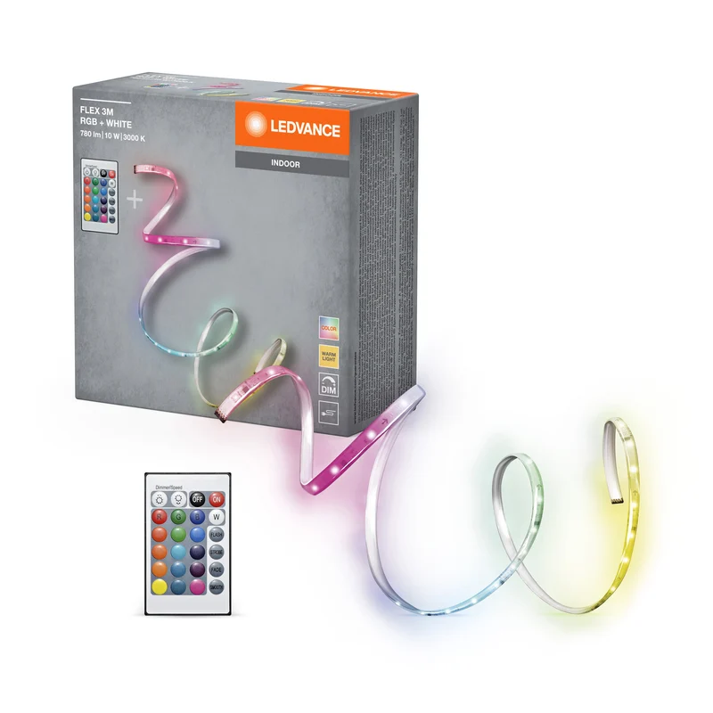 LEDVANCE FLEX 3M striscia LED RC, bianco, 9W, 600lm