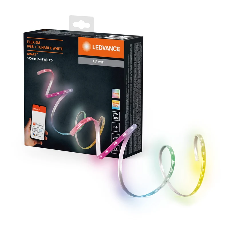 LEDVANCE SMART+ WIFI OUTD 5M striscia LED, bianco, 14W, 850lm