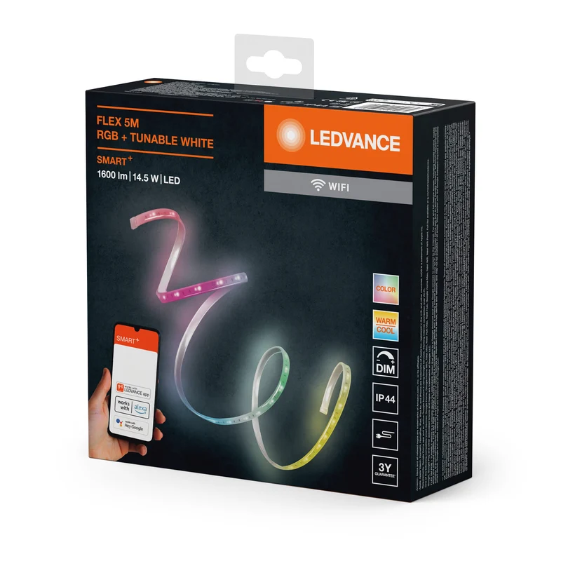 LEDVANCE SMART+ WIFI OUTD 5M striscia LED, bianco, 14W, 850lm