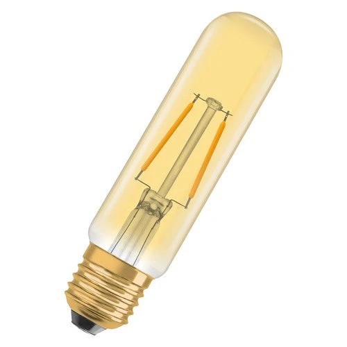 OSRAM Vintage 1906® Lampada Classica Tubolare, Bianco Caldo, 2,5W, 200lm, E27