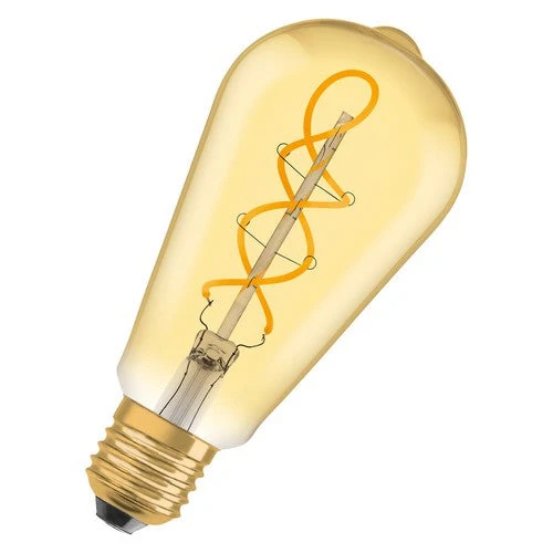 OSRAM Vintage 1906® Lampadina LED Classica Edison, 4W, 300lm, E27, Bianco caldo