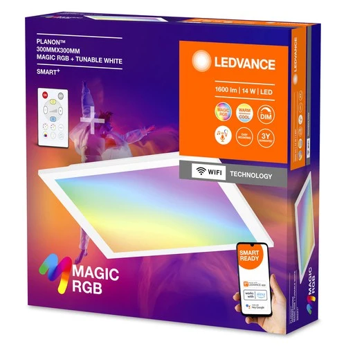 LEDVANCE SMART+ WIFI Pannello Magico 18W, 1600lm, bianco