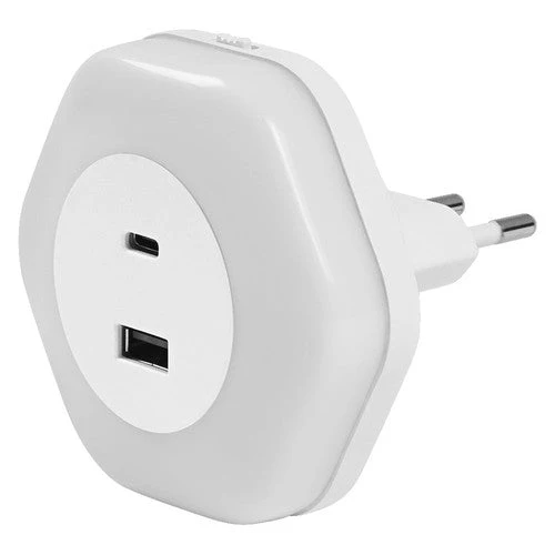 LEDVANCE LUNETTA HEXAGON Luce notturna da presa, 5W, 5lm