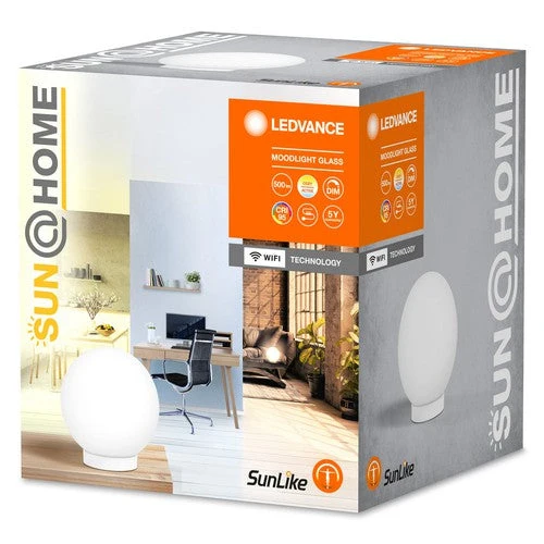 LEDVANCE SUN@HOME Moodlight vetro 200mm, bianco, 8,5W, 500lm