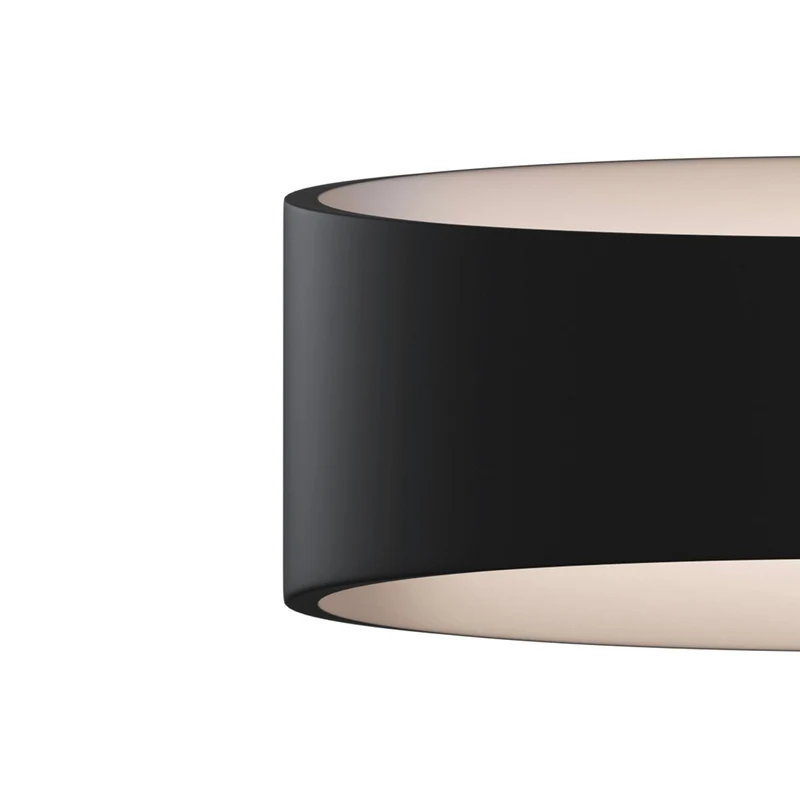 Trame - Applique murale LED elliptique en acier, style contemporain