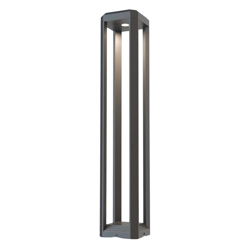 Royal Mile - Borne LED architecturale en acier, style contemporain