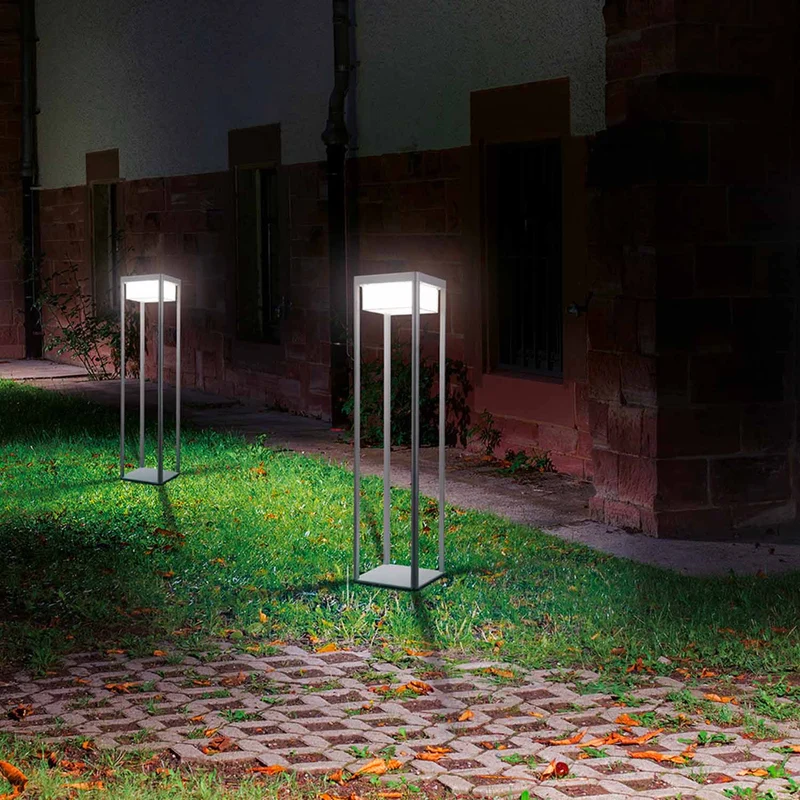 BAKER STREET - Lampe d'extérieur moderne noire étanche