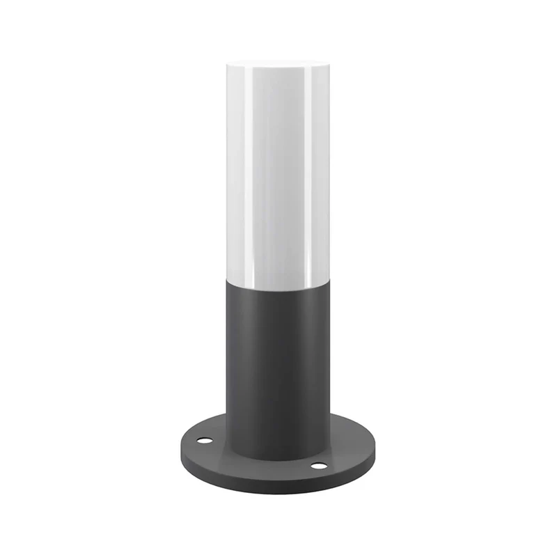 Willis - Borne extérieure élancée en acier, style contemporain