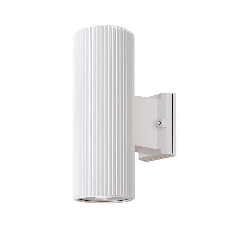 Rando - Applique murale cylindrique étanche en acier, style contemporain