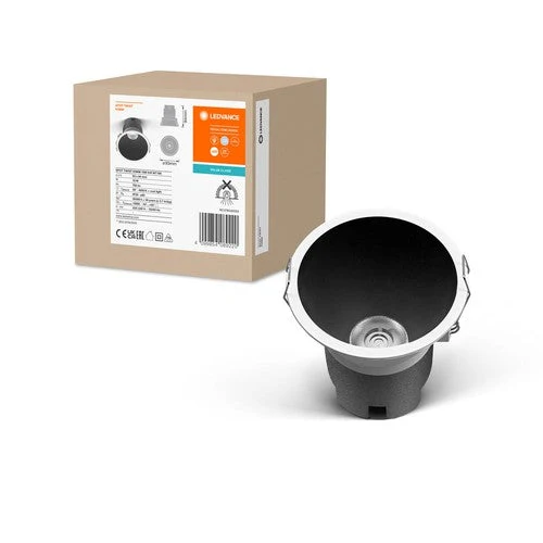 LEDVANCE SPOT TWIST Ø 93mm Downlight, bianco caldo, 10W, 800lm, 840 WT