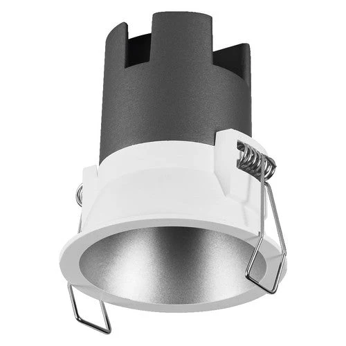 LEDVANCE SPOT TWIST Ø 70mm Downlight, argento, 5W, 400lm, 830 WT
