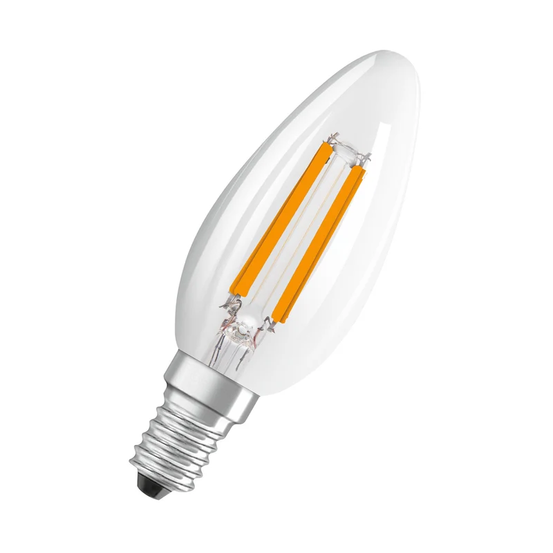 OSRAM SUPERSTAR+ CLASSIC B FIL 40 Lampadina LED, 2,9W, 470lm, Bianco caldo, E14