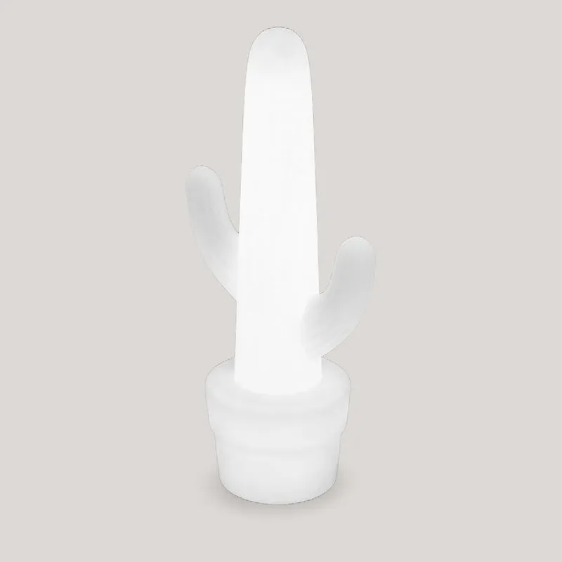 Lampada da terra Kaktus Bianco Traslucido