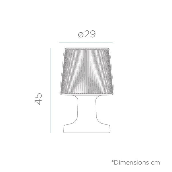 Lampade da tavolo Carmen 45