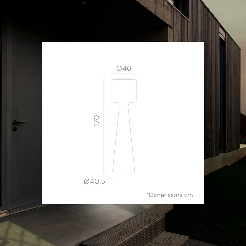 Lampada da terra Grace 170