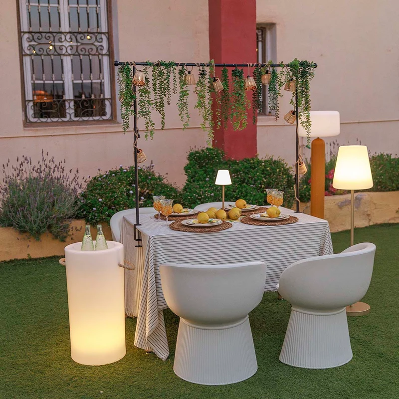PORTABOTTIGLIE ILLUMINATO PALMA