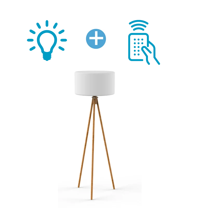 Lampadina IN&OUT A70 9W E27 + Telecomando